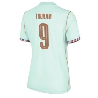 Stroje piłkarskie Francja Marcus Thuram #9 Koszulka Wyjazdowej dla damskie MŚ 2026 Krótki Rękaw